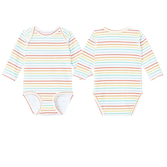 Rabbit Skins&reg; Infant Long Sleeve Jersey Bodysuit Heather {7}