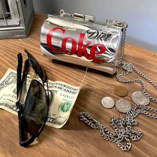 Licensed Diet Coke Can Evening Bag Coca-Cola Clutch {5}