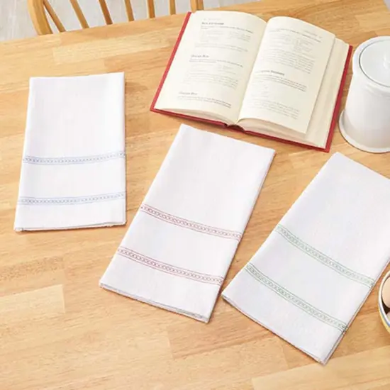 HerrschnersStriped Towel Set Fabric Blank Multi {1}