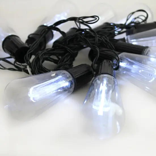 Perfect Holiday 10 LED Solar String Light White {2}