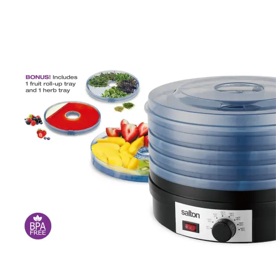Salton Food Dehydrator Black {5}