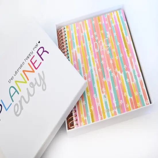 2025 Planner - Vertical Layout, Spiral Bound - "Stars & Stripes" (#310) {5}