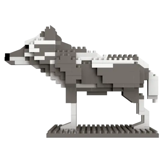 Mini Building Blocks - Wolf {4}