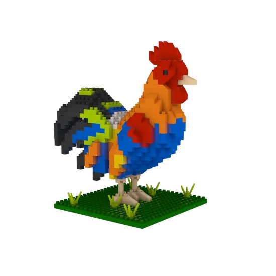 Mini Building Blocks - Florida Rooster {2}