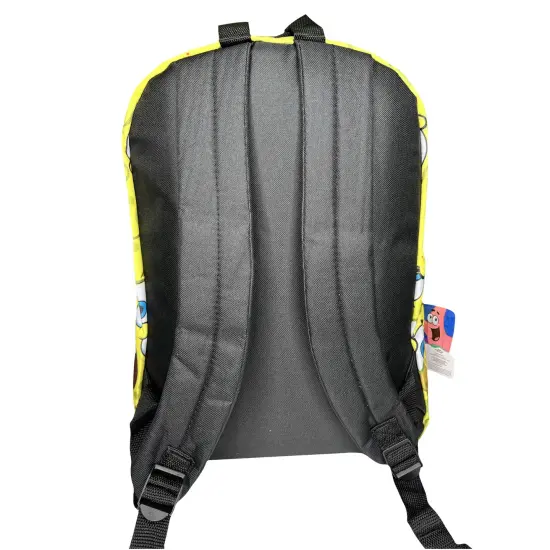 Sponge Bob All Over Print Nylon School Backpack 16" Bookbag for Girls & Boys {5}