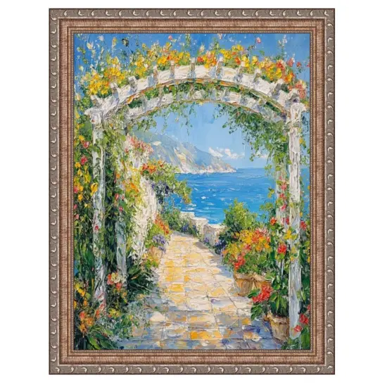 Aged Antique Silver With Bead Picture Frame-D6661 12x18 frame {1}