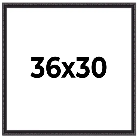 Antique Red Picture Frame - UV Acrylic, Backing Board, Hanging Hardware Included {1}