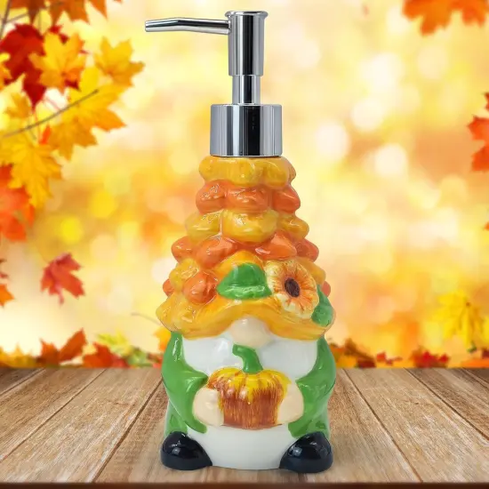 Fall Soap Dispenser - Fall Gnome {1}