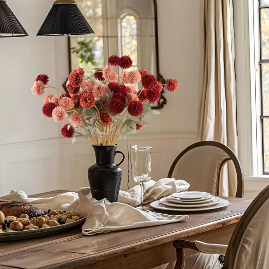 12 Pcs Artificial Chrysanthemum Flowers {5}