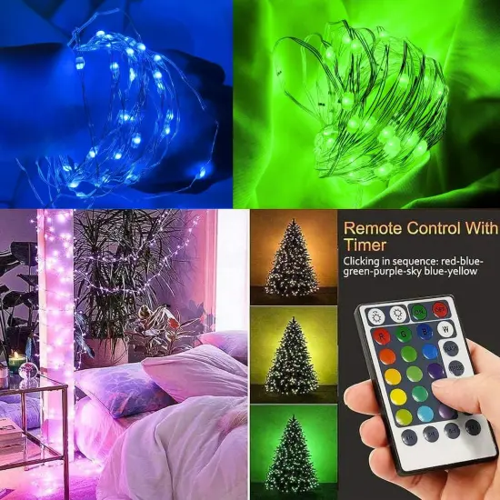 Fairy Lights Battery Operated Twinkle Lights {4}