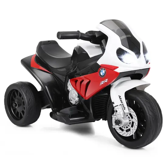 Costway Kids Ride On Motorcycle6V Battery Powered Electric Toy 3 Wheels {8}