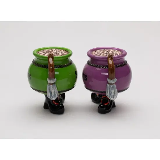 Ceramic Spells & Potions Pot Salt and Pepper Shakers, Kitchen Decor, Game Room Decor, Gift for Her {3}