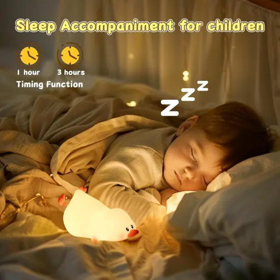 16 Colors Duck Lamp Cute {3}