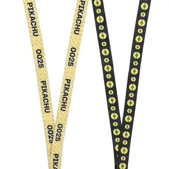 Pokemon Pikachu Yellow Kanto Region First Partner Lanyard {2}