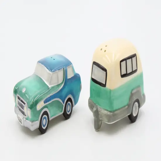 Ceramic Car and RV Salt And Pepper Shakers, Home D&eacute;cor, Gift for Him, Gift for Dad, Kitchen D&eacute;cor {3}