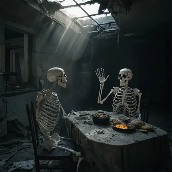 1PC Skeleton Halloween Decorations {5}