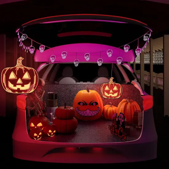 Halloween Pumpkin Night Lights, 15.35" x 15.86 {2}