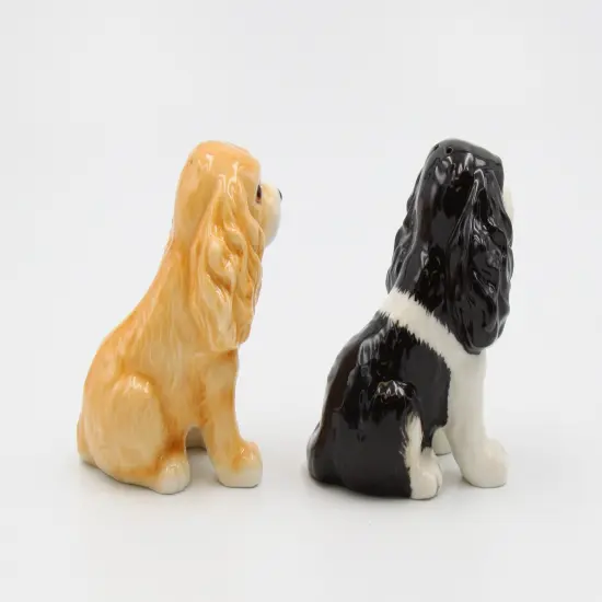 Ceramic Cocker Spaniel Salt and Pepper Shakers, Gift for Her, Gift for Mom, Kitchen D&eacute;cor, Dining Table D&eacute;cor, Gift for Dog Lover {4}