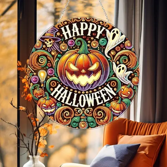 Diamond Painting Hanging Kit for Adult(Happy Halloween) {3}
