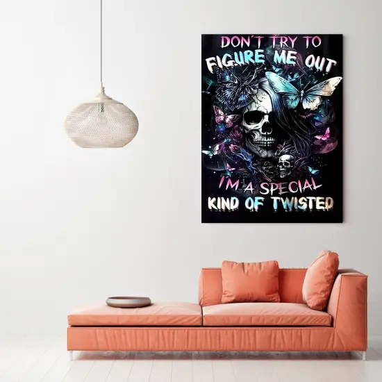 Skull Butterfly Diamond Painting Kits {2}