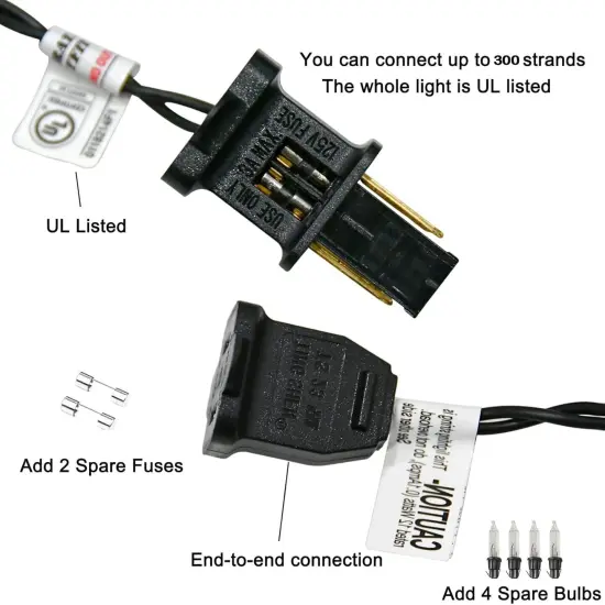 Halloween Pumpkin String Lights - 8.5FT {2}