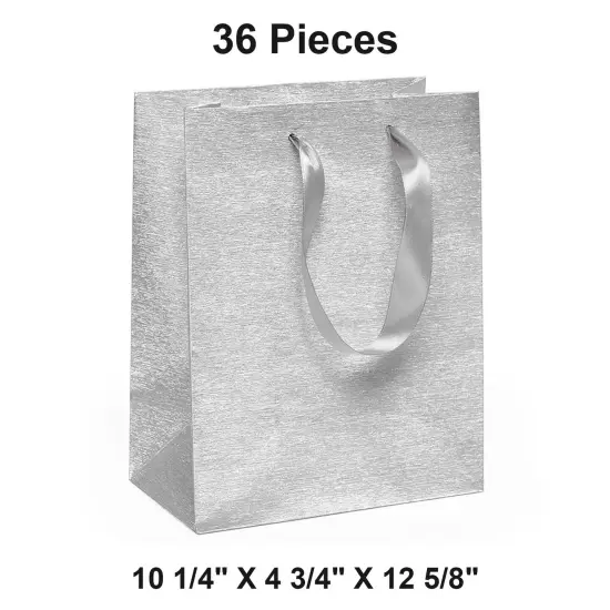 Metallic Euro Totes Brushed Finish 10 1/4'' X 4 3/4'' X 12 5/8'' Retail {1}