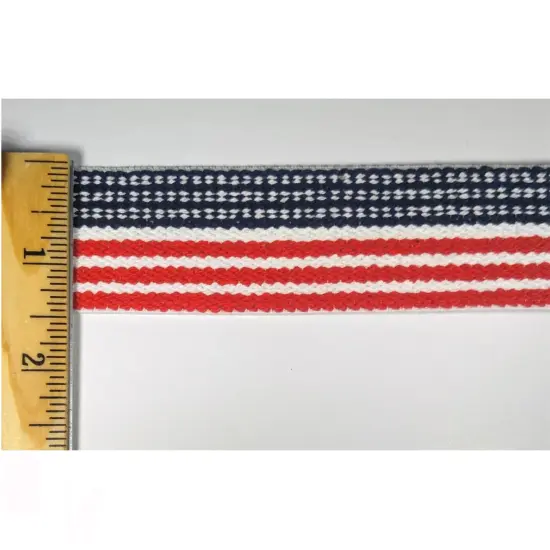 Kitcheniva 1.5" Elastic Stretch Webbing Patriotic Sewing Crafts {3}