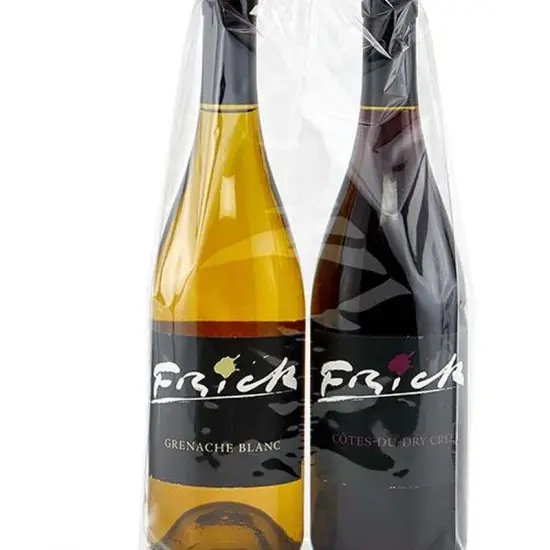 Clear Bottle Bag 6 1/2'' x 2 1/2'' x 18'' {4}