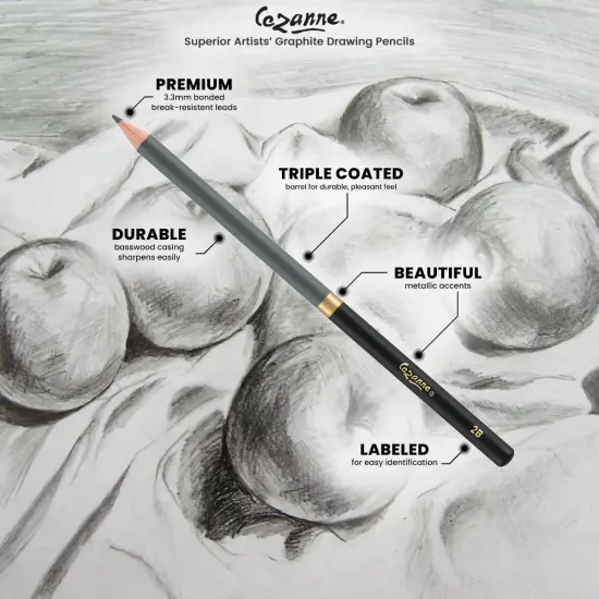 Cezanne Graphite Pencils {4}