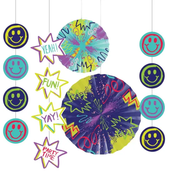 Graffiti Party Hanging Decor Kit (5/Pkg) {1}