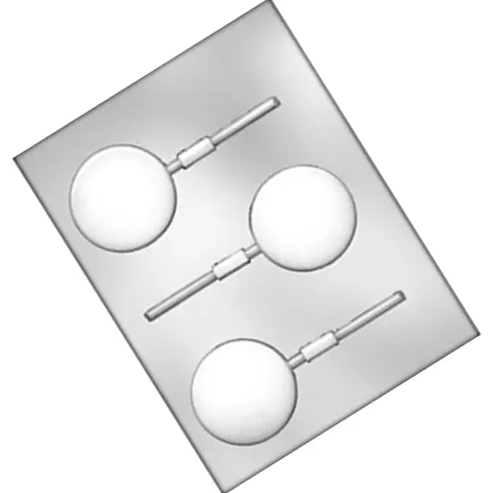 Craft Delicious Round Chocolate Suckers with This Mold {6}