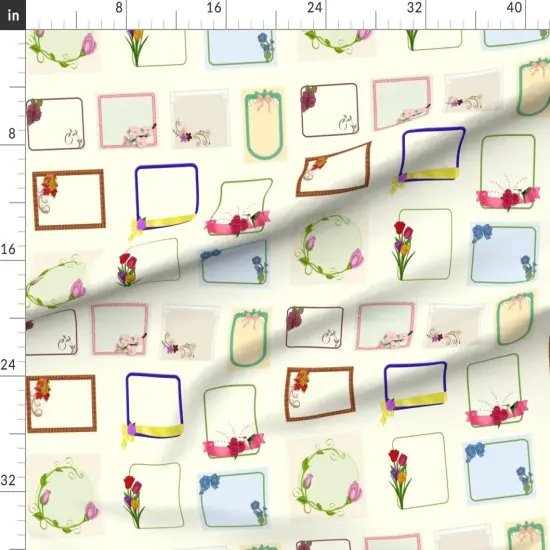 Various Fabrics by the Yard or Fat Quarter Quilt Custom Printed Fabric by Spoonflower {1}