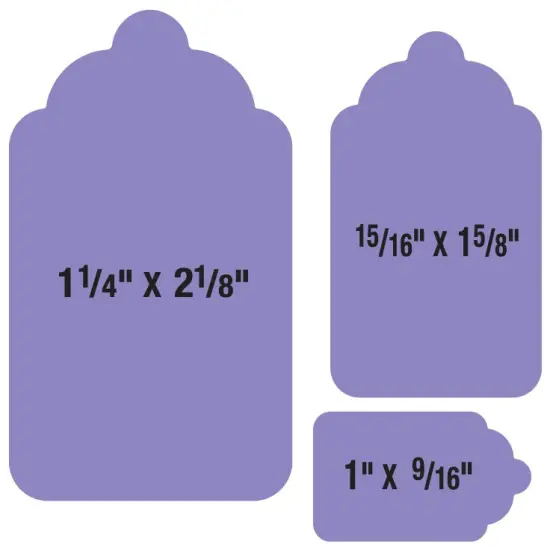 Stacking Lever Punch-Multi Tags, .5" To 2.0625" {5}