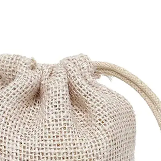 Colored Jute Bag 6" x 10" Spacious and Versatile {4}