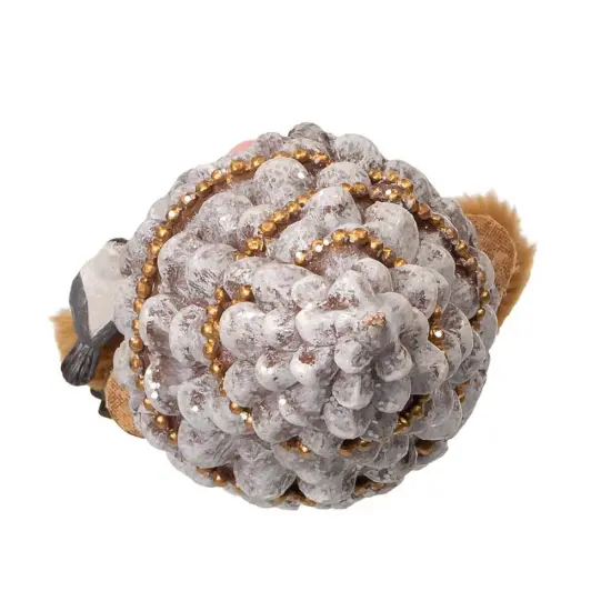 Kurt Adler 10-Inch Wooden Rustic Glamour Gnome Nutcracker {5}