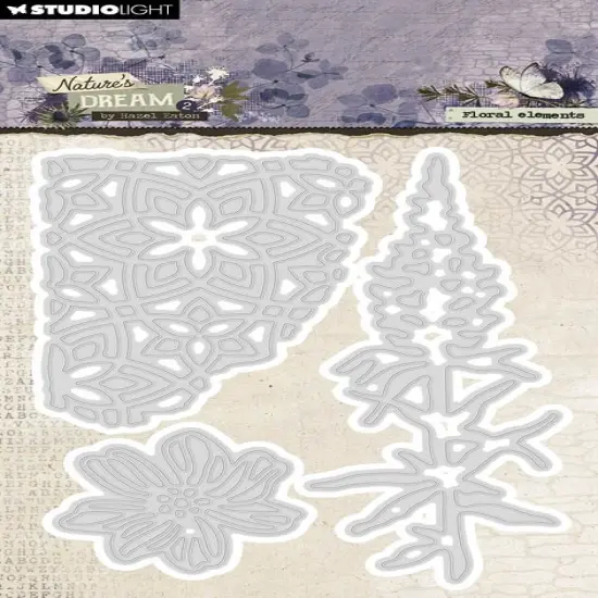 Studio Light Nature's Dream 2 Cutting Die-Nr. 890, Floral Elements {1}