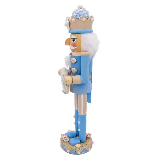 Kurt Adler 15-Inch Wooden Beach Nutcracker {6}