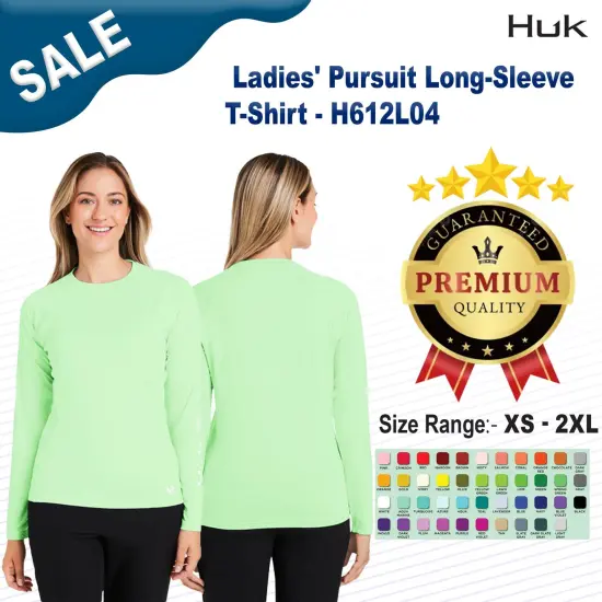 HUK&reg; Ladies Pursuit Long-Sleeve T-Shirt Plein air {2}