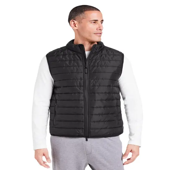 Tasc&reg; Men's Quilted Puffer Vest BLACK {4}