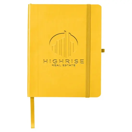 CORE365&reg; Soft Cover Journal Notebook 5.25" X 8.25" CAMPUS GOLD {1}