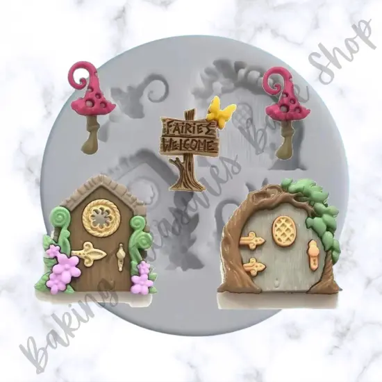 Fairies Home Silicone Mold {5}