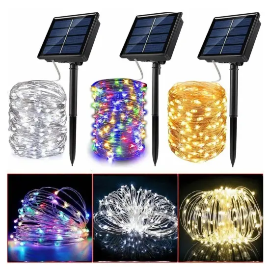 Kitcheniva Christmas Solar Power String Fairy LED Lights {5}