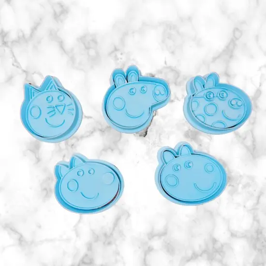 Peppa Pig N Family Cookie Cutters, {5}