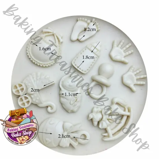 Ultimate Baby Shower Silicone Mold {3}
