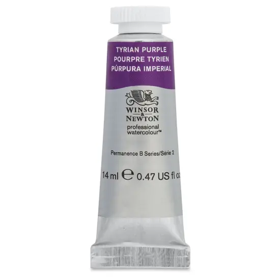 Winsor & Newton Professional Watercolor - Tyrian Purple, 14 ml Tube {1}