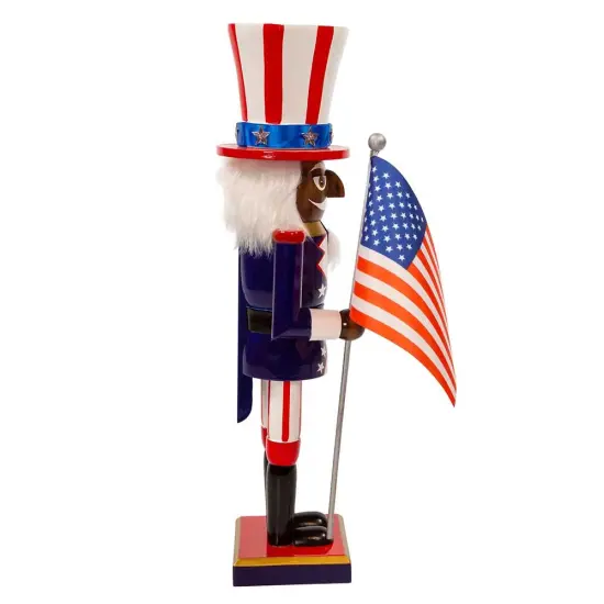 Kurt Adler 15-Inch Patriotic African American Nutcracker {2}