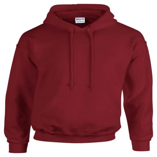 Gildan&reg; Adult Heavy Blend Hooded Long Sleeve Sweatshirt GARNET {1}
