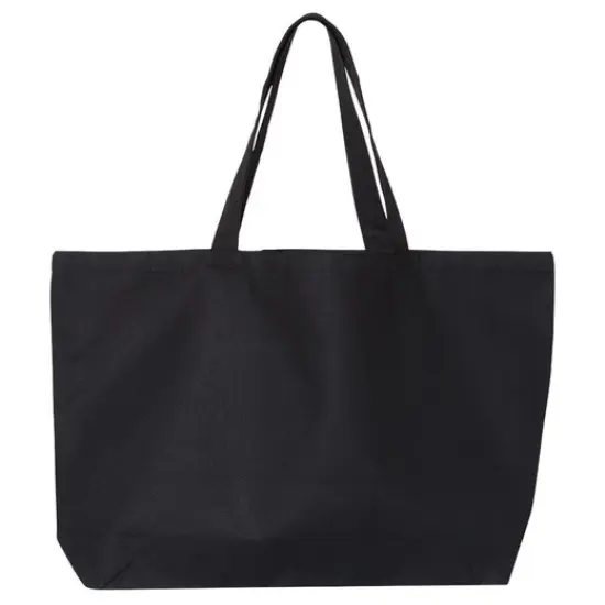 OAD&reg; Jumbo Gusseted Tote BLACK {5}