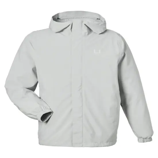 HUK&reg; Men's Storm Rain Jacket Harbor mist {1}