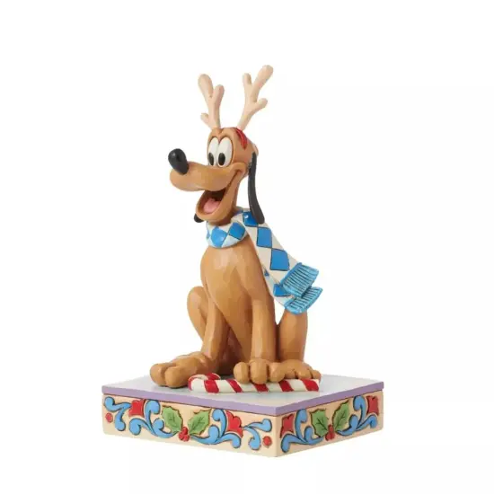 Kitcheniva Pluto Dashing Rein-dog Christmas Figurine Holiday Decor {2}